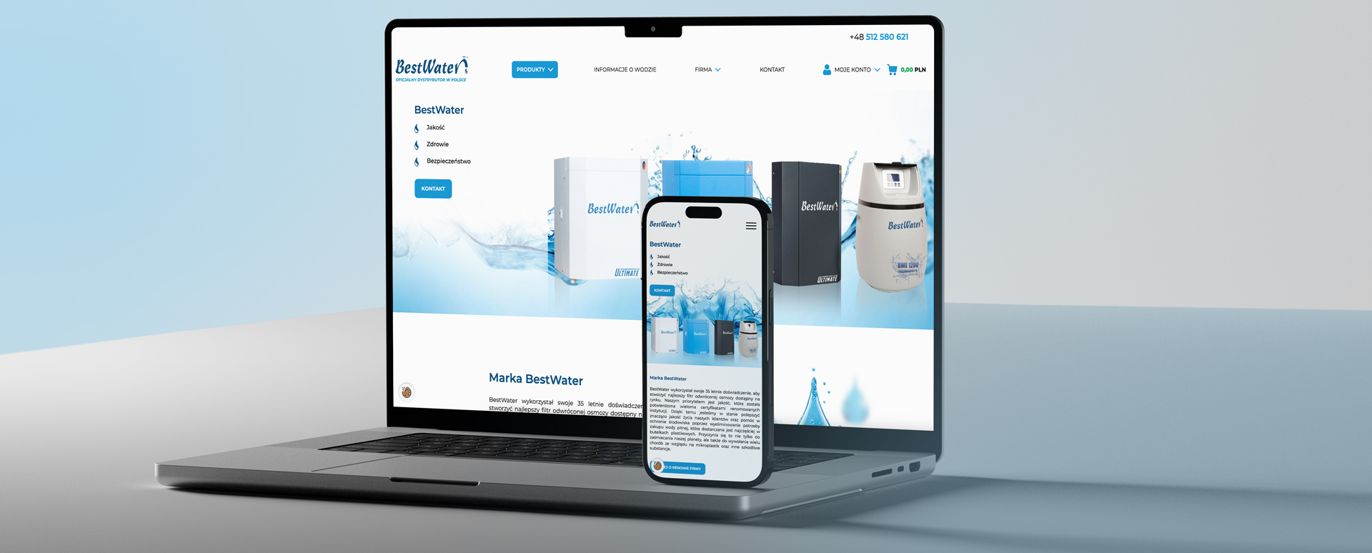 Modern online store - Bestwater