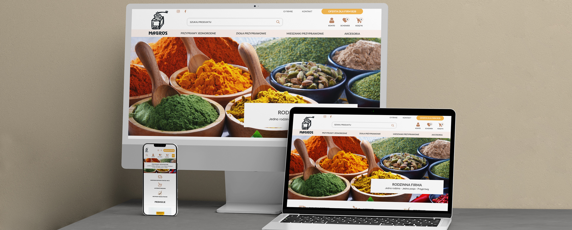 Magros - gluten-free spices - online store gastronomy