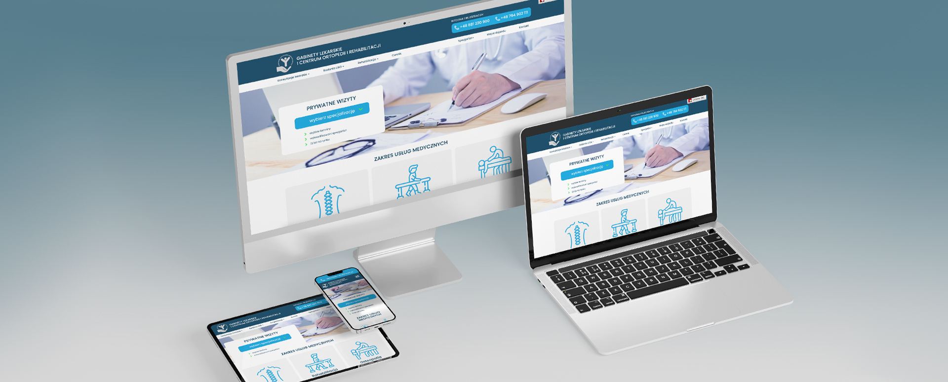Medical Offices - Orthopedics and Rehabilitation Center - a serious website